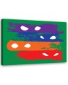 Paintings Canvas for boy's room Zorro masks colourful Dr.Monekers | FEEBY
