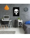 Teenage canvas painting White skull DDJVigo | FEEBY