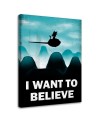 Decorative Canvas painting for teenagers I Want To Believe DDJVigo | FEEBY