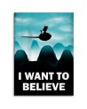 Decorative Canvas painting for teenagers I Want To Believe DDJVigo | FEEBY
