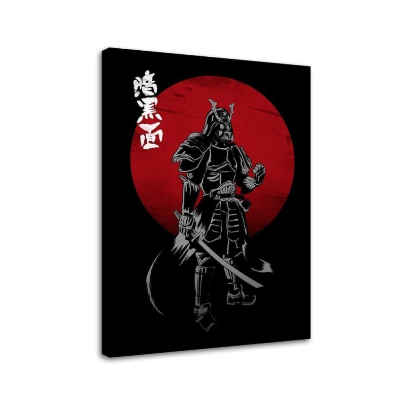 Canvas prints for a teen room Darth Vader Samurai with a sword | FEEBY