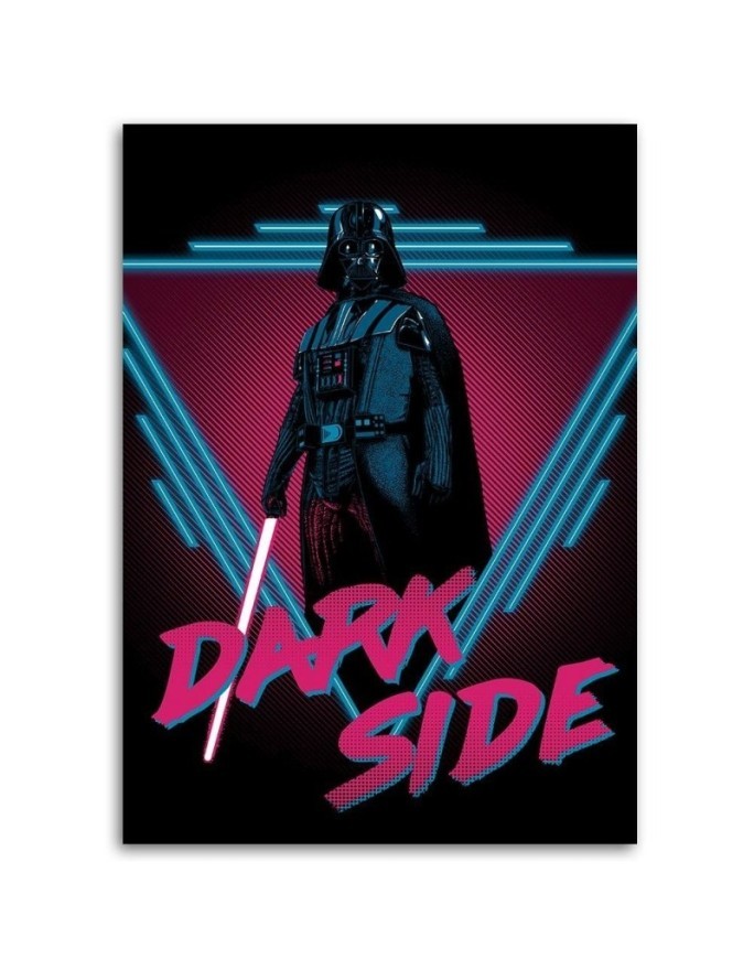 Canvas prints neon Dark Side - for nsstolatics for room wall | FEEBY