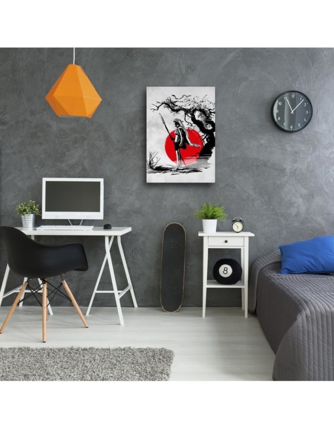 Anime wall art painting Princess Mononoke under the tree DDJVigo | FEEBY