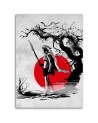 Anime wall art painting Princess Mononoke under the tree DDJVigo | FEEBY