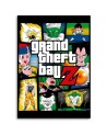 Picture on Canvas for a teenager's room Grand Theft Ball Z DDJVigo | FEEBY