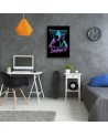 Canvas prints neon digital art Section 9 DDJVigo | FEEBY