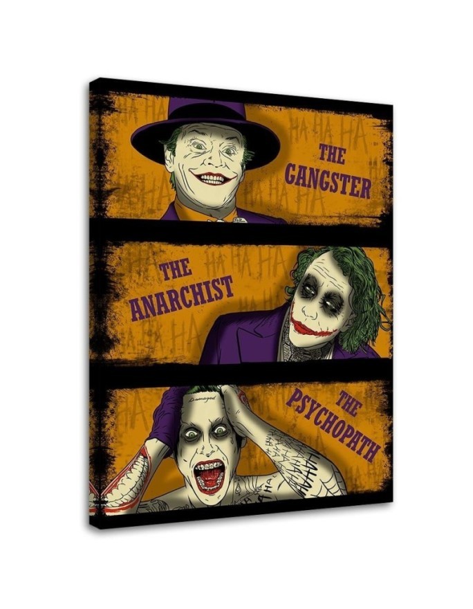 Canvas prints teenage collage Characters from the movie DDJVigo | FEEBY