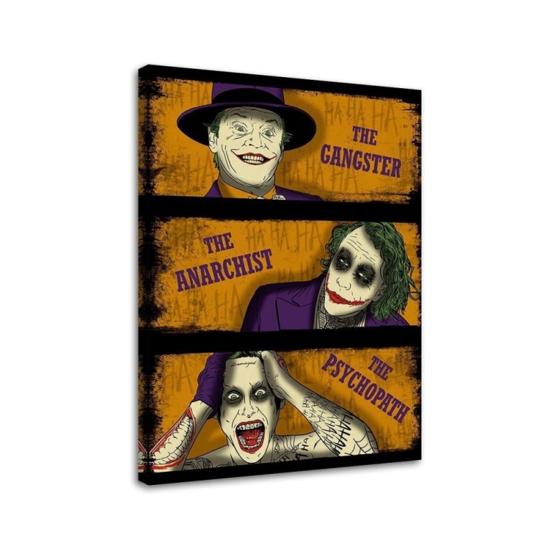 Canvas prints teenage collage Characters from the movie DDJVigo | FEEBY