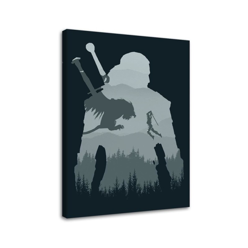 The Royal Griffin wall painting The Witcher character DDJVigo | FEEBY