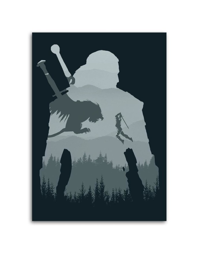 The Royal Griffin wall painting The Witcher character DDJVigo | FEEBY