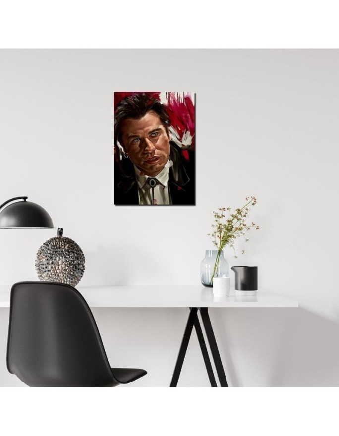 Canvas prints for office, office Vincent Vega portrait Dmitry Belov | FEEBY