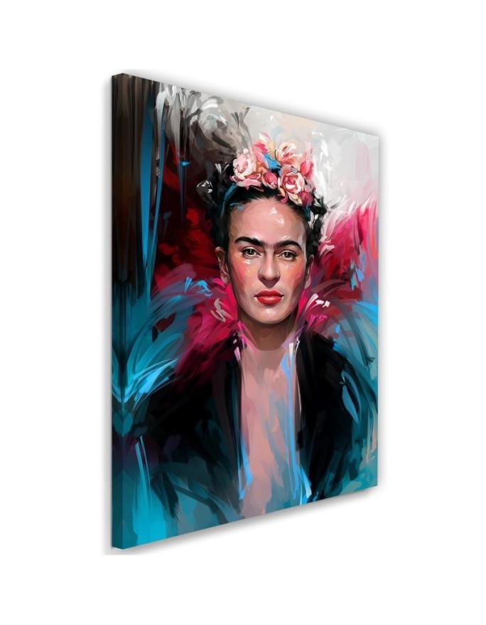 Frida Kahlo - Canvas painting for living room wall Dmitry Belov | FEEBY