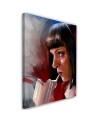 Uma Thurman Pulp Fiction Canvas painting for living room wall | FEEBY