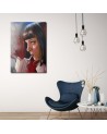 Uma Thurman Pulp Fiction Canvas painting for living room wall | FEEBY