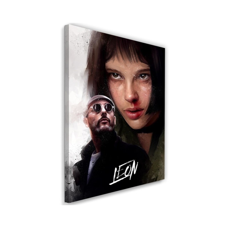 Wall art painting - Characters from the movie Leon the Professional by Dmitry Belov | FEEBY