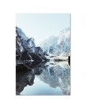 Pictures on Canvas for bedroom, living room House on the lake landscape | FEEBY