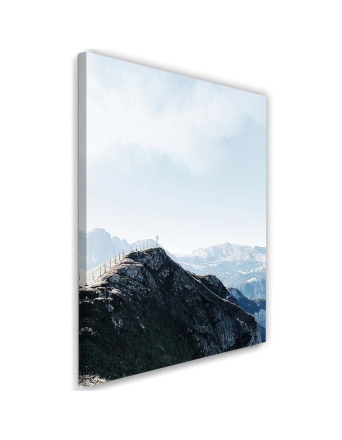 Wall paintings on canvas Mountain peaks landscape Dmitry Belov | FEEBY