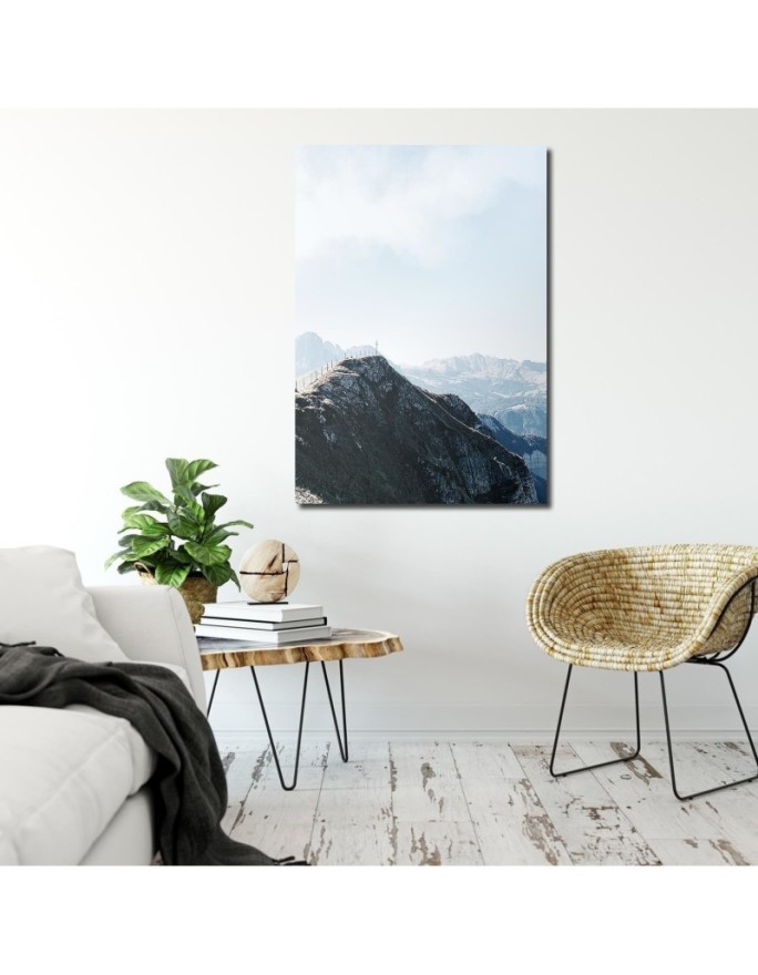 Wall paintings on canvas Mountain peaks landscape Dmitry Belov | FEEBY
