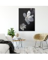 Modern wall painting Flower of a blooming tree | FEEBY