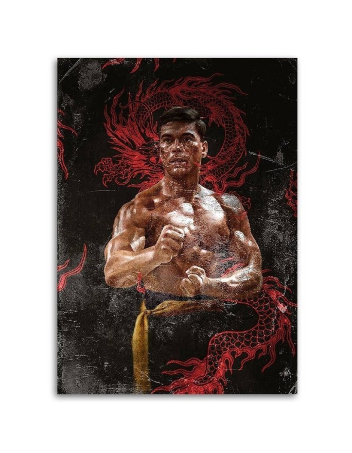 Youth Canvas painting for the room Bloodsport Dmitry Belov | FEEBY