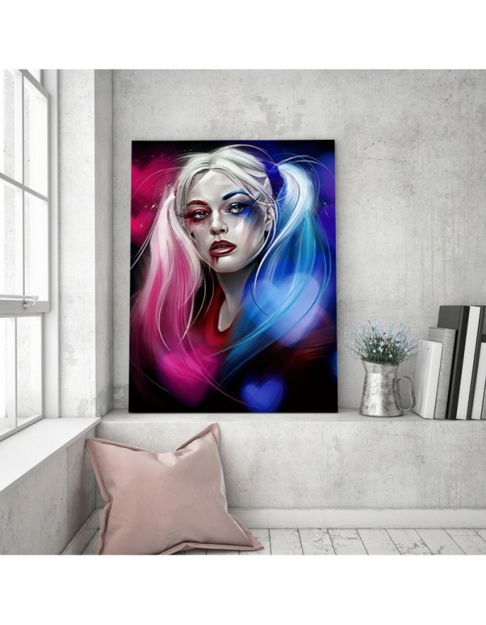 Picture for a room of teenagers Portrait of Harley Quinn Dmitry Belov | FEEBY