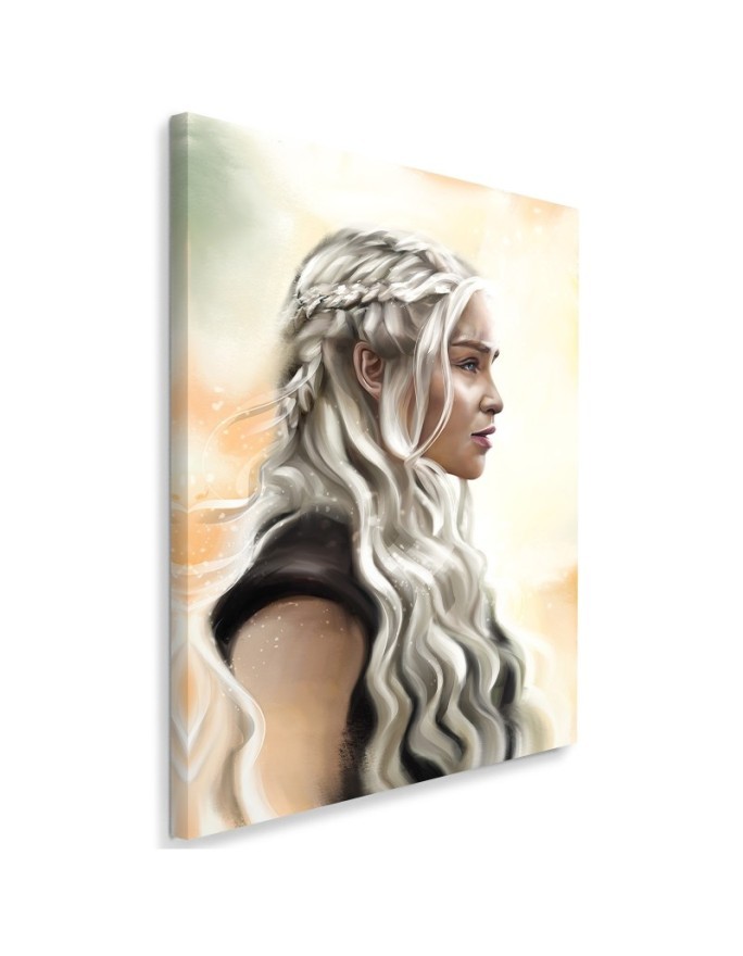 Canvas prints for the youth room Portrait of Daenerys Targaryen | FEEBY