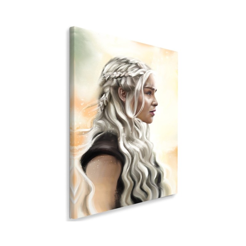 Canvas prints for the youth room Portrait of Daenerys Targaryen | FEEBY