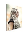 Canvas prints for the youth room Portrait of Daenerys Targaryen | FEEBY