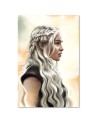 Canvas prints for the youth room Portrait of Daenerys Targaryen | FEEBY