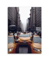 Canvas prints on canvas for living room, office New York Taxi Dmitry Belov | FEEBY