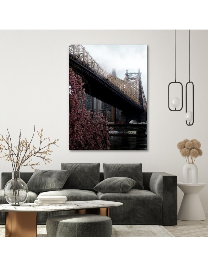 Canvas prints for living room Ed Koch Queensboro Bridge Dmitry Belov | FEEBY