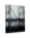 Pictures on Canvas  for the bathroom Raindrops on the glass Dmitry Belov | FEEBY