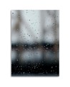Pictures on Canvas  for the bathroom Raindrops on the glass Dmitry Belov | FEEBY
