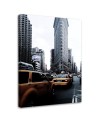 Modern painting for living room wall Taxi New York | FEEBY