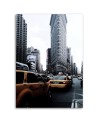 Modern painting for living room wall Taxi New York | FEEBY
