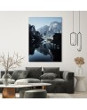 Canvas painting for wall Landscape Lago de Braies Dmitry Belov | FEEBY