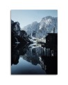 Canvas painting for wall Landscape Lago de Braies Dmitry Belov | FEEBY