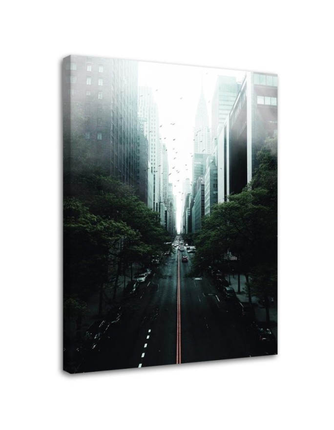 Painting on canvas New York city street Dmitry Belov | FEEBY