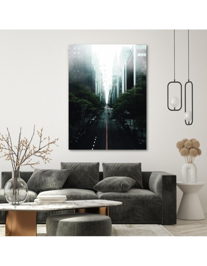 Painting on canvas New York city street Dmitry Belov | FEEBY