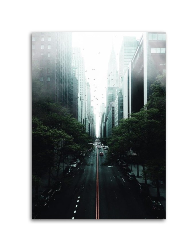 Painting on canvas New York city street Dmitry Belov | FEEBY
