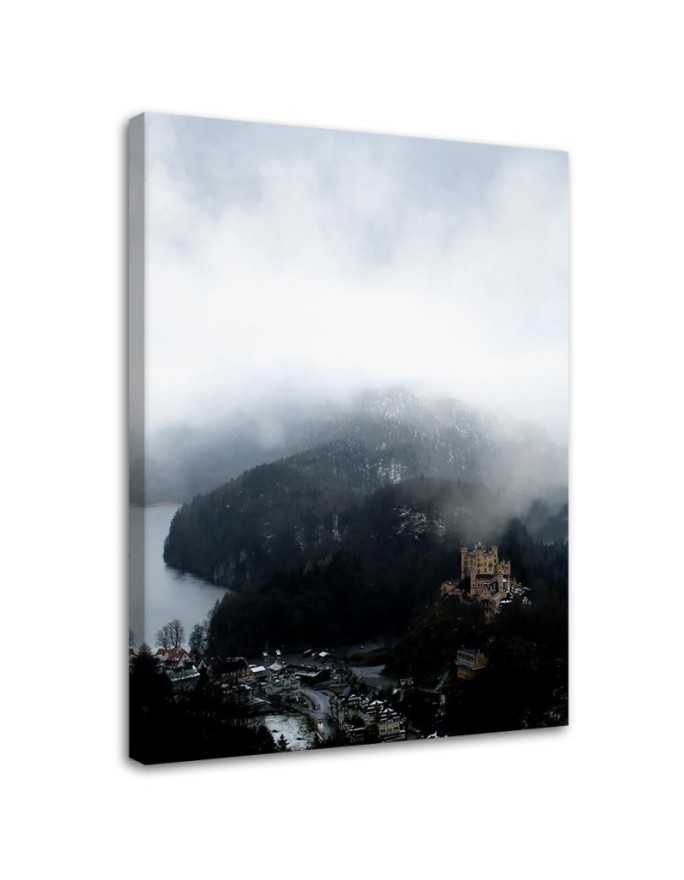 Canvas print Village in the...