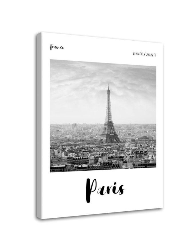 Paris - black and white painting for living room Dmitry Belov | FEEBY