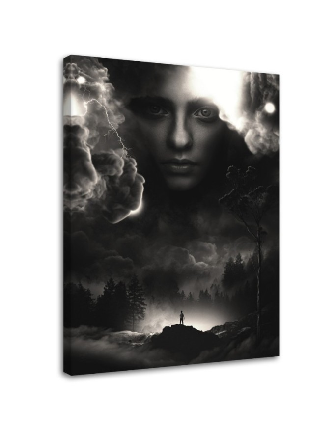 Canvas print The Face of a...
