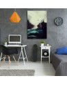 Modern Canvas painting Figure of a woman underwater Barrett Biggers | FEEBY
