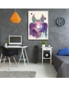 Canvas prints for teenager Cosmos abstract digital art | FEEBY