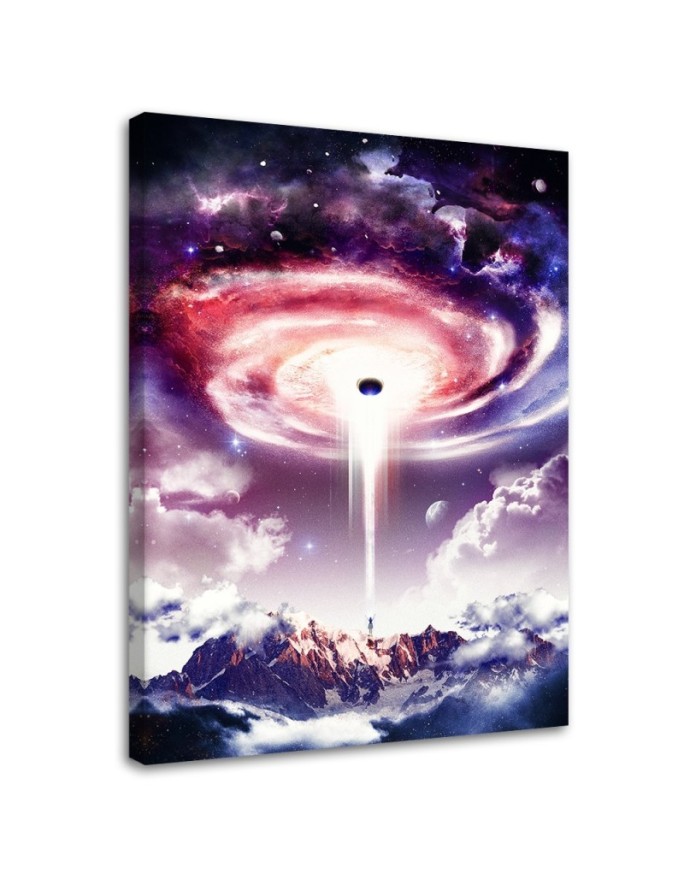 Canvas print Big hole in...