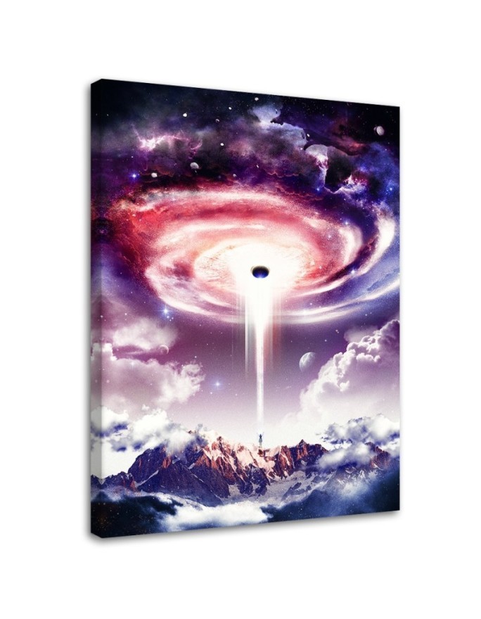 Teenage wall art painting Cosmos landscape Barrett Biggers | FEEBY