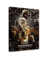 Youth Canvas painting for wall - Rainbow figure six siege | FEEBY