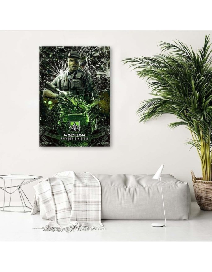 Youth wall art painting - Character Rainbow six siege | FEEBY
