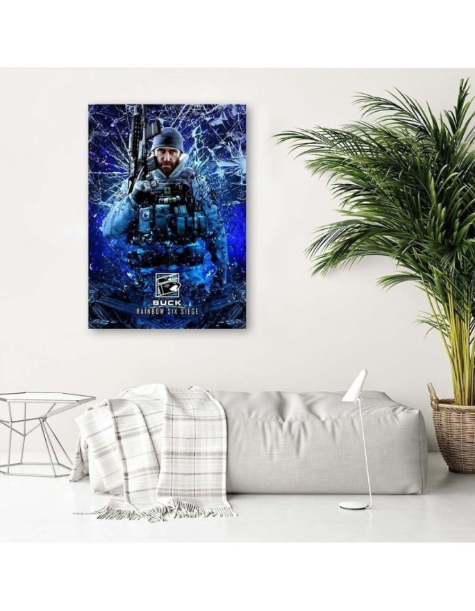 Youth wall art painting - Character Rainbow six siege | FEEBY